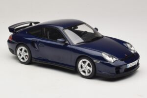 Porsche 911 996 GT2 Dark Blue Metallic KK-Scale 1:18 KKDC181452 Diecast - image 4 of 6