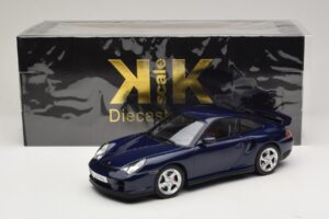 Porsche 911 996 GT2 Dark Blue Metallic KK-Scale 1:18 KKDC181452 Diecast - image 6 of 6