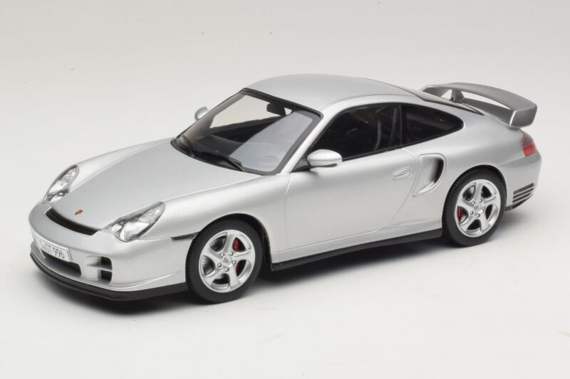 Porsche 911 996 GT2 Silver KK-Scale 1:18 KKDC181451 Diecast