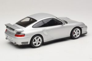 Porsche 911 996 GT2 Silver KK-Scale 1:18 KKDC181451 Diecast - image 2 of 6