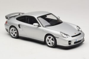 Porsche 911 996 GT2 Silver KK-Scale 1:18 KKDC181451 Diecast - image 4 of 6