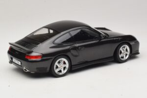 Porsche 911 996 Turbo Black Metallic KK-Scale 1:18 KKDC181472 Diecast - image 2 of 6