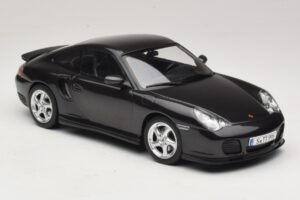 Porsche 911 996 Turbo Black Metallic KK-Scale 1:18 KKDC181472 Diecast - image 4 of 6