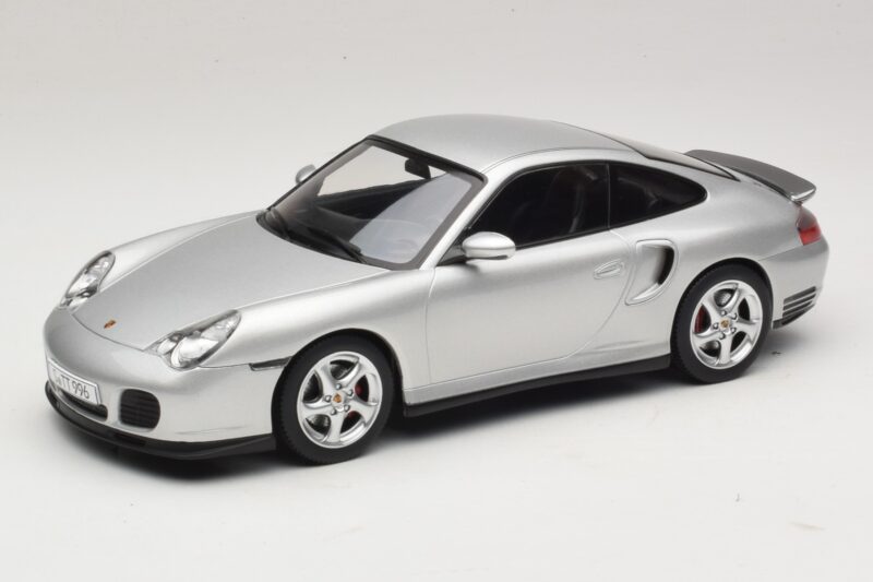 Porsche 911 996 Turbo Silver KK-Scale 1:18 KKDC181471 Diecast