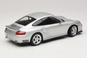 Porsche 911 996 Turbo Silver KK-Scale 1:18 KKDC181471 Diecast - image 2 of 6