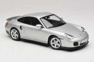 Porsche 911 996 Turbo Silver KK-Scale 1:18 KKDC181471 Diecast - image 4 of 6