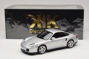 Porsche 911 996 Turbo Silver KK-Scale 1:18 KKDC181471 Diecast - image 6 of 6