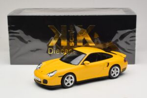 Porsche 911 996 Turbo Yellow KK-Scale 1:18 KKDC181473 Diecast - image 6 of 6