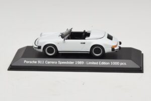 Porsche 911 G-Series Carrera Speedster White Limited Edition Minichamps 1:43 MAP02002608 Diecast