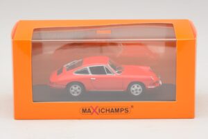 Porsche 911S Orange Maxichamps 1:43 940067120 Diecast - image 5 of 5