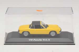 Porsche 914/4 Yellow Maxichamps 1:43 940065661 Diecast - image 4 of 5