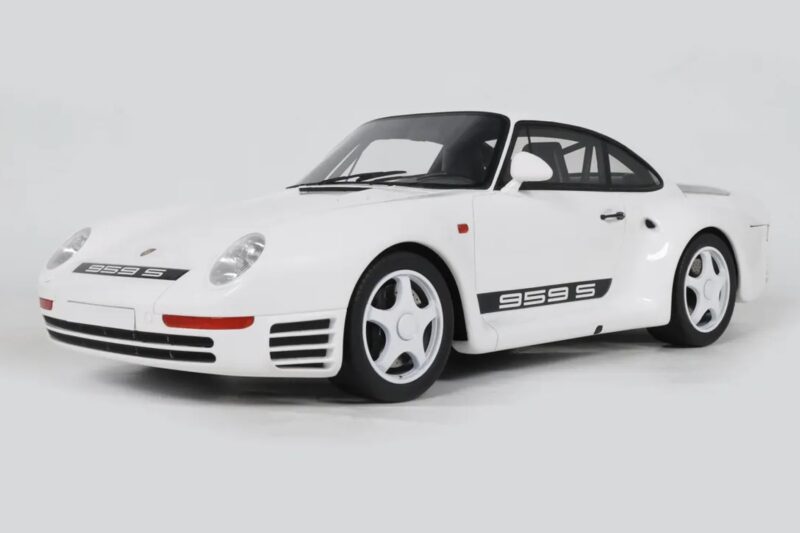 Porsche 959 Sport Grand Prix White GT Spirit 1:12 GT1006 Resin