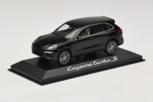 Porsche Cayenne 958 Turbo S Black Minichamps 1:43 WAP0200220E Diecast - image 2 of 5