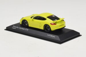 Porsche Cayman GT4 981 Green Minichamps 1:43 410066122 Diecast - image 3 of 5
