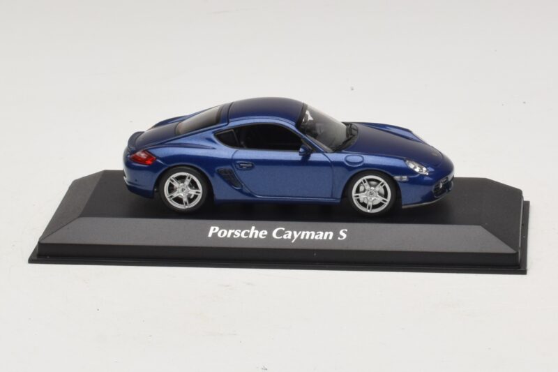 Porsche Cayman S 987 Blue Metallic Maxichamps 1:43 940065621 Diecast