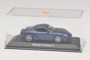 Porsche Cayman S 987 Blue Metallic Maxichamps 1:43 940065621 Diecast - image 4 of 5