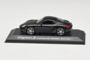 Porsche Cayman S 987 Porsche Design Edition 1 Black Minichamps 1:43 400065622 Diecast