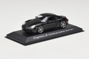Porsche Cayman S 987 Porsche Design Edition 1 Black Minichamps 1:43 400065622 Diecast - image 2 of 5
