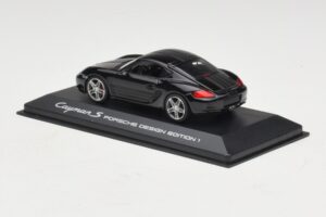 Porsche Cayman S 987 Porsche Design Edition 1 Black Minichamps 1:43 400065622 Diecast - image 3 of 5