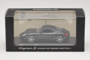 Porsche Cayman S 987 Porsche Design Edition 1 Black Minichamps 1:43 400065622 Diecast - image 5 of 5
