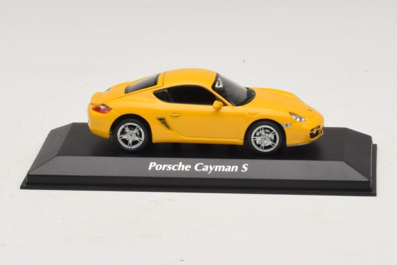 Porsche Cayman S 987 Yellow Maxichamps 1:43 Porsche Cayman S 987 Yellow Maxichamps 1:43 940065620 Diecast