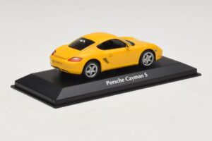 Porsche Cayman S 987 Yellow Maxichamps 1:43 940065620 Diecast - image 2 of 5