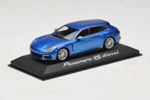 Porsche Panamera 971 4S Diesel Blue Metallic Minichamps 1:43 WAP0207600H Diecast - image 2 of 5