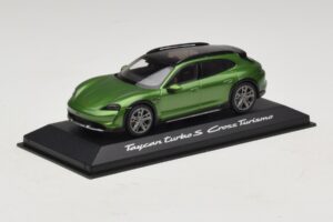 Porsche Taycan Turbo S Cross Turismo Green Minichamps 1:43 WAP0207830M003 Diecast - image 2 of 5
