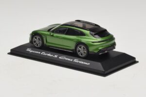 Porsche Taycan Turbo S Cross Turismo Green Minichamps 1:43 WAP0207830M003 Diecast - image 3 of 5
