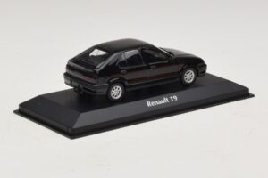 Renault 19 Black Maxichamps 1:43 940113701 Diecast - image 2 of 5