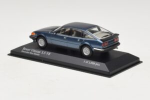 Rover Vitesse SD1 3.5 V8 Blue Metallic Minichamps 1:43 400138501 Diecast - image 3 of 5