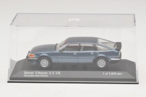 Rover Vitesse SD1 3.5 V8 Blue Metallic Minichamps 1:43 400138501 Diecast - image 4 of 5