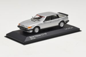 Rover Vitesse SD1 3.5 V8 Silver Minichamps 1:43 400138500 Diecast - image 2 of 5