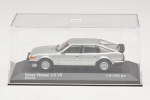 Rover Vitesse SD1 3.5 V8 Silver Minichamps 1:43 400138500 Diecast - image 4 of 5