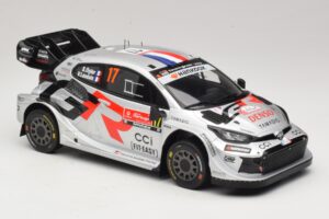 Toyota GR Yaris Rally1 #17 S. Ogier / V. Landais Rally Portugal Winner 2025 IXO 1:18 18RMC250A Diecast - image 4 of 6