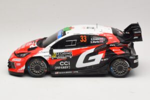 Toyota GR Yaris Rally1 #33 E. Evans / S. Martin Rally Monte Carlo 2026 IXO 1:18 18RMC269B Diecast - image 3 of 6