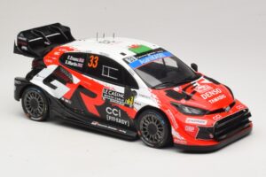 Toyota GR Yaris Rally1 #33 E. Evans / S. Martin Rally Monte Carlo 2026 IXO 1:18 18RMC269B Diecast - image 4 of 6