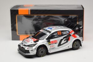 Toyota GR Yaris Rally1 #69 K. Rovanpera / J. Halttunen Rally Portugal 2025 IXO 1:18 18RMC250B Diecast - image 6 of 6