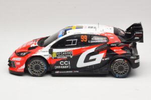 Toyota GR Yaris Rally1 #99 O. Solberg / E. Edmondson Rally Monte Carlo Winner 2026 IXO 1:18 18RMC269A Diecast - image 3 of 6