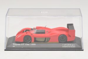 Toyota GT-One TS020 Street Red Minichamps 1:43 433991603 Diecast - image 4 of 5
