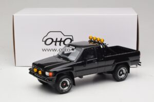 Toyota Hilux N60 SR5 Back to the Future II Glossy Black Otto 1:18 OT481 Resin - image 6 of 6