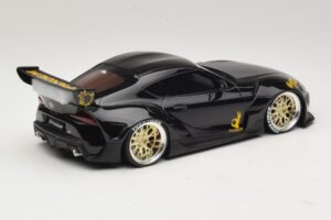 Toyota Supra GR A90 Pandem V1.0 Black TopSpeed 1:18 TS0307 Resin - image 2 of 6