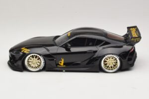Toyota Supra GR A90 Pandem V1.0 Black TopSpeed 1:18 TS0307 Resin - image 3 of 6