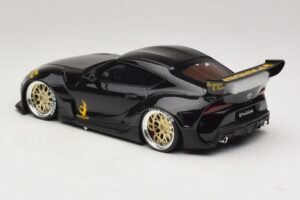 Toyota Supra GR A90 Pandem V1.0 Black TopSpeed 1:18 TS0307 Resin - image 5 of 6