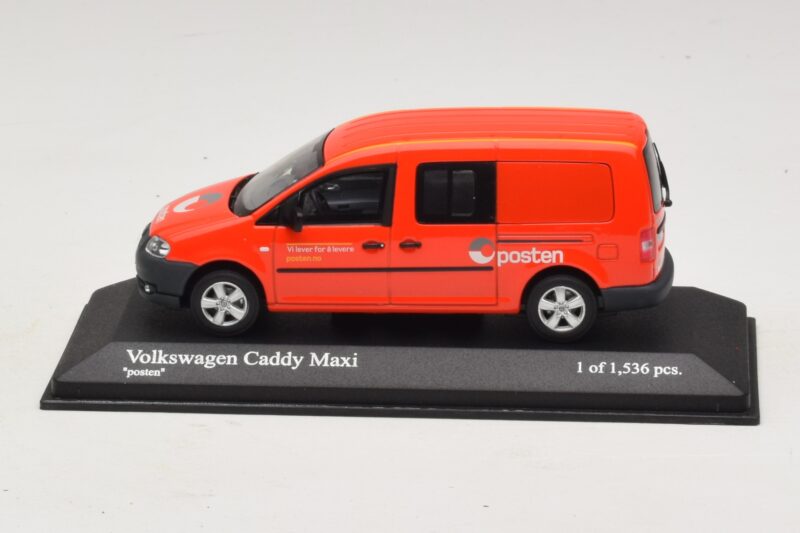 Volkswagen Caddy Maxi Mk3 Norway Post Minichamps 1:43 Volkswagen Caddy Maxi Mk3 Norway Post Minichamps 1:43 403057005 Diecast