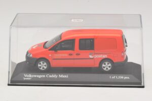 Volkswagen Caddy Maxi Mk3 Norway Post Minichamps 1:43 403057005 Diecast - image 4 of 5