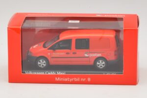 Volkswagen Caddy Maxi Mk3 Norway Post Minichamps 1:43 403057005 Diecast - image 5 of 5