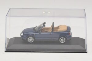 Volkswagen Golf Mk4 Cabriolet Blue Dealer Edition Minichamps 1:43 GOLF005 Diecast - image 4 of 5