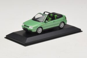Volkswagen Golf Mk4 Cabriolet Green Metallic Minichamps 1:43 430058335 Diecast - image 2 of 5