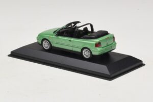 Volkswagen Golf Mk4 Cabriolet Green Metallic Minichamps 1:43 430058335 Diecast - image 3 of 5